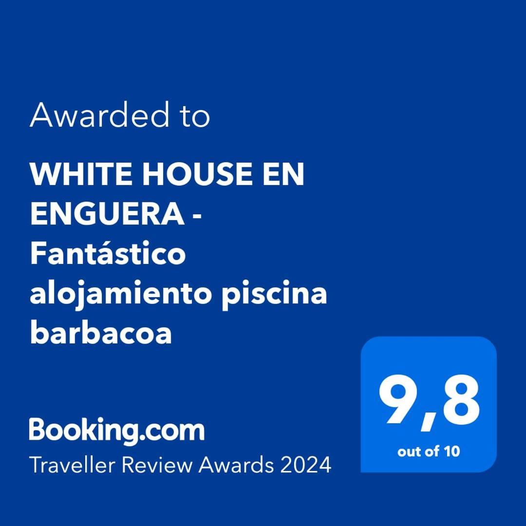 White House En Enguera - Fantastica Casa Con Jacuzzi Piscina Y Barbacoa Apartment Exterior foto